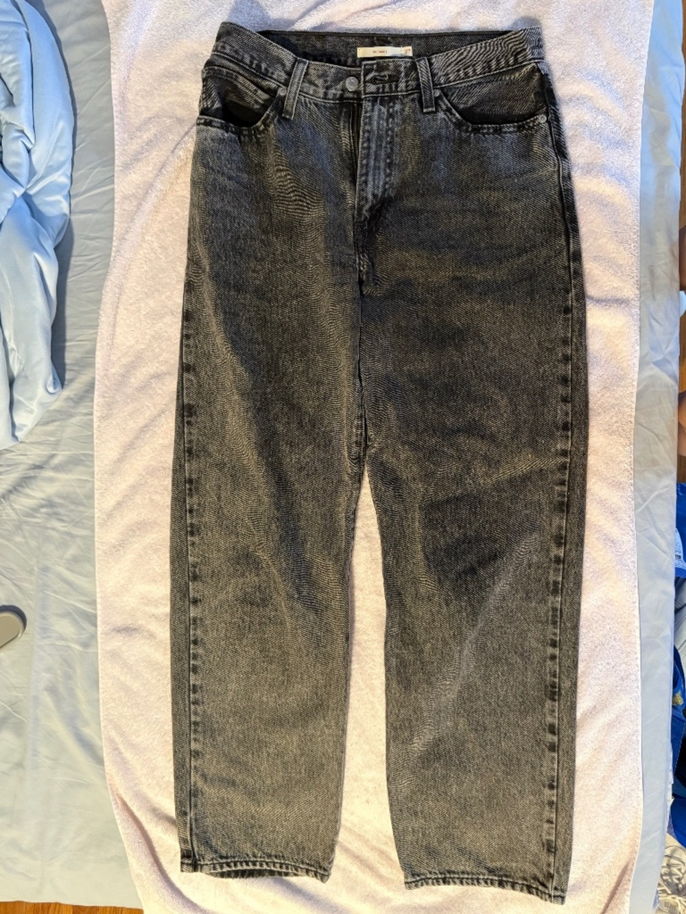 Levi’s ’94 Baggy Jeans Black Stonewash Women’s Size 27 - Picture 1 of 4